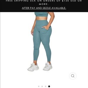 ILUS workout leggings (hunter color)